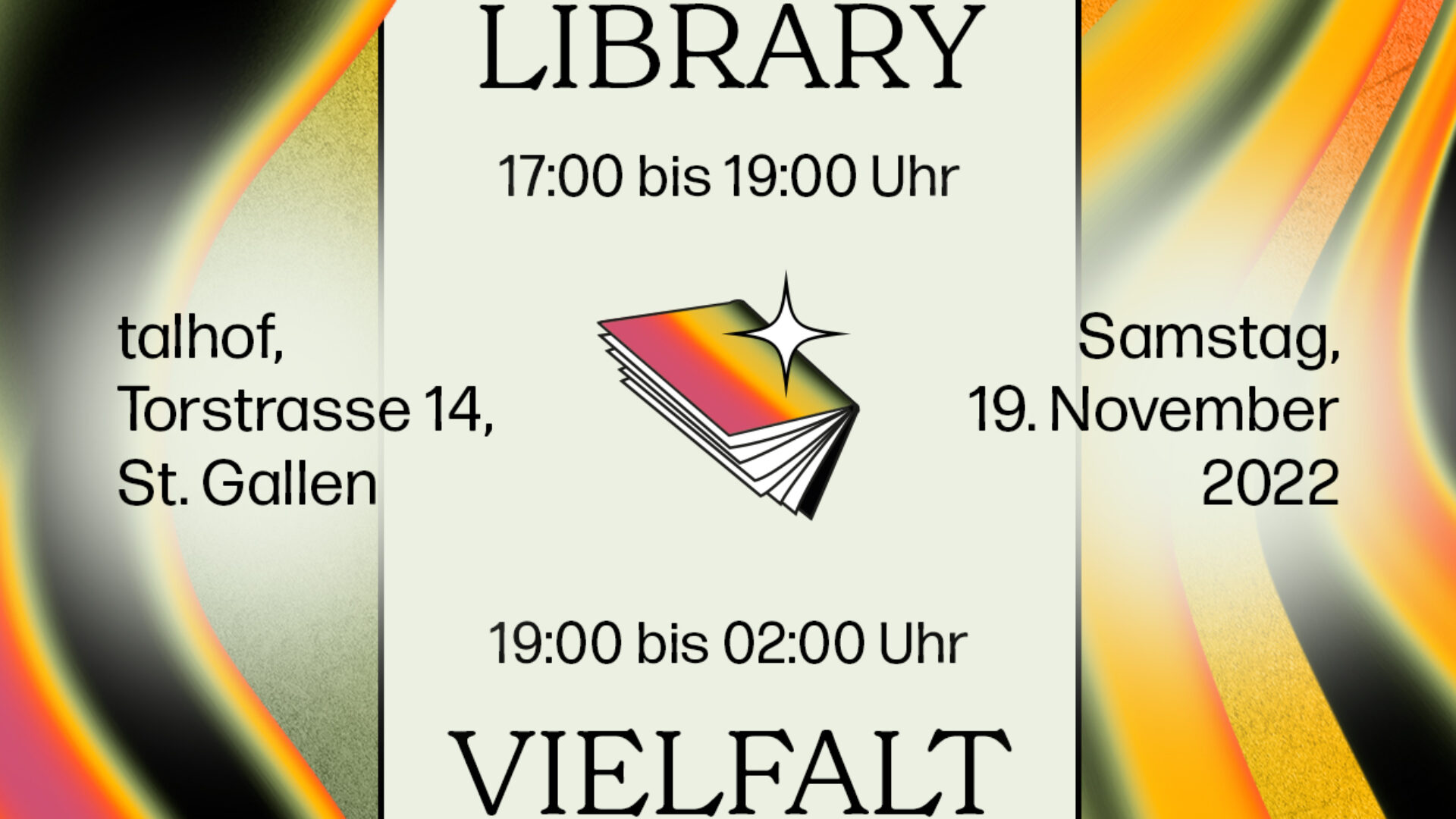 Living Library und Vielfalt-Party 2022